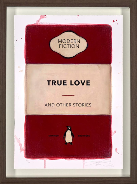 True Love Framed Limited Edition Print on Paper by Artists The Connor Brothers