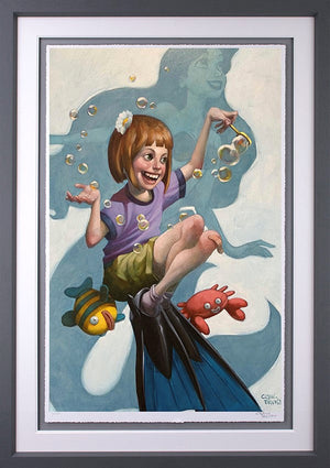 Under The Sea Framed Print on Paper by Artist Craig Davison