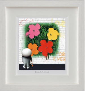 Wallflowers Framed Print by Artist Doug Hyde