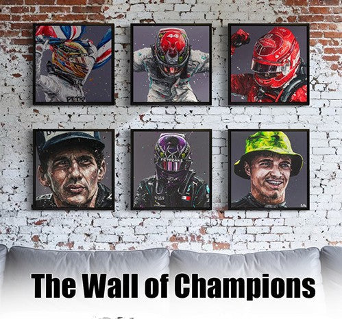 Schumacher Celebration - Wall of Champions