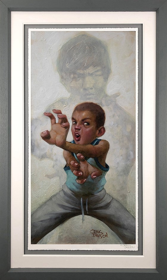 Way of The Darren Framed Print on Paper by Artist Craig Davison