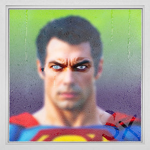 We Can Be Heros Framed Limited Edition Print on Paper by Artist Tboy