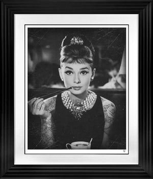 We Don't Even Belong To Each Other Framed Signed Limited Edition Print on Paper by Artist JJ Adams