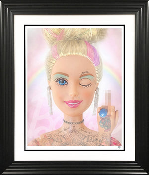 We Girls Can Do Anything Framed Print on Paper by Artist JJ Adams