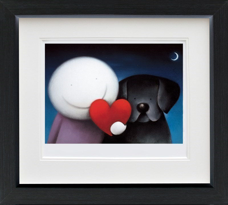 We Share Love Framed Print by Artist Doug Hyde