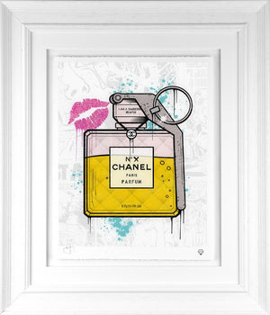 Weapon No5 Framed Limited Edition Print on Paper by Artist JJ Adams