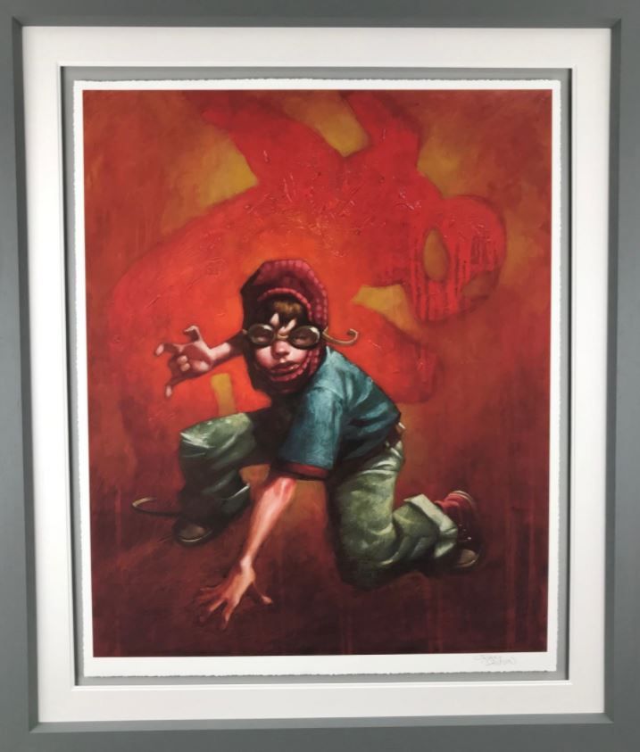 Web Designer Framed Print on Paper by Artist Craig Davison