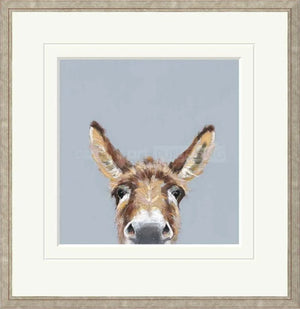 Well Hello There Signed Framed Limited Edition Print on Paper by Artist Nicky Litchfield