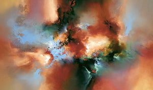 Whispers of Infinity Framed Boxed Canvas by Artist Simon Kenny