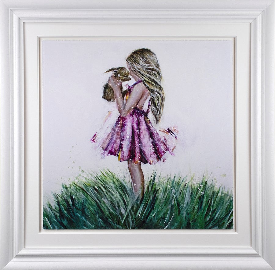 Wild Winds Framed Print on Paper by Artist Carly Ashdown