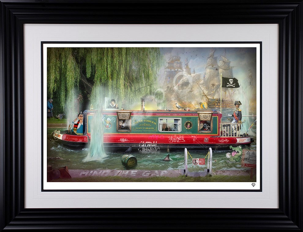 Wind In The Willows Framed Print on Paper by Artist JJ Adams