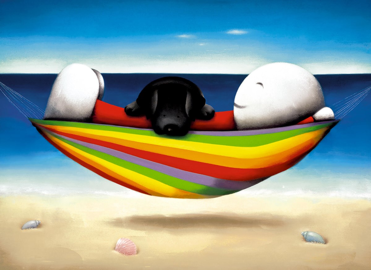 Wish You Were Here Mounted Print by Artist Doug Hyde