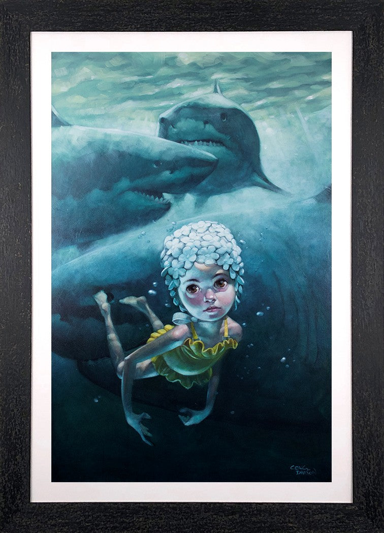 Worse Things Happen At Sea Framed Signed Limited Edition Print on Board by Artist Craig Davison