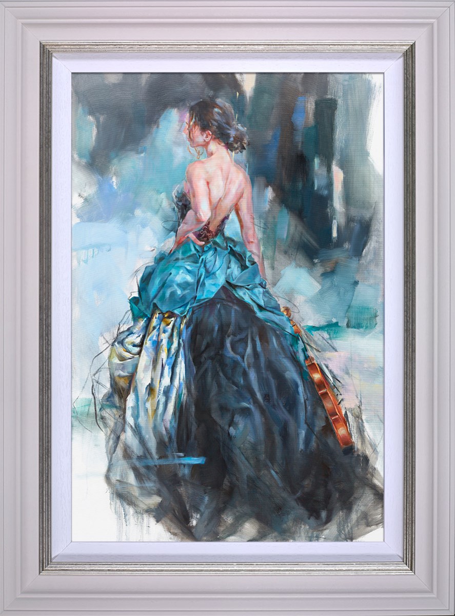 Woven Dreams II Print by Anna Razumovskaya