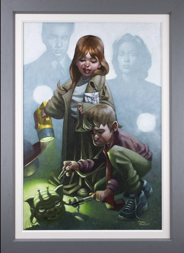 X-Factor Framed Signed Limited Edition Print on Board by Artist Craig Davison