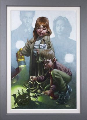 X-Factor Framed Signed Limited Edition Print on Board by Artist Craig Davison