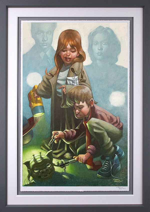 X Factor Framed Print on Paper by Artist Craig Davison