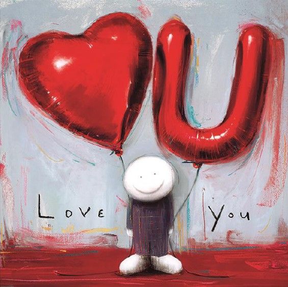 You Have My Heart Mounted Print by Artist Doug Hyde